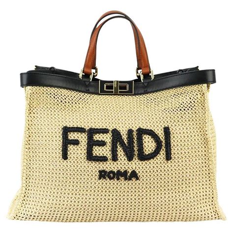 fendi peekaboo straw|Fendi peekaboo.